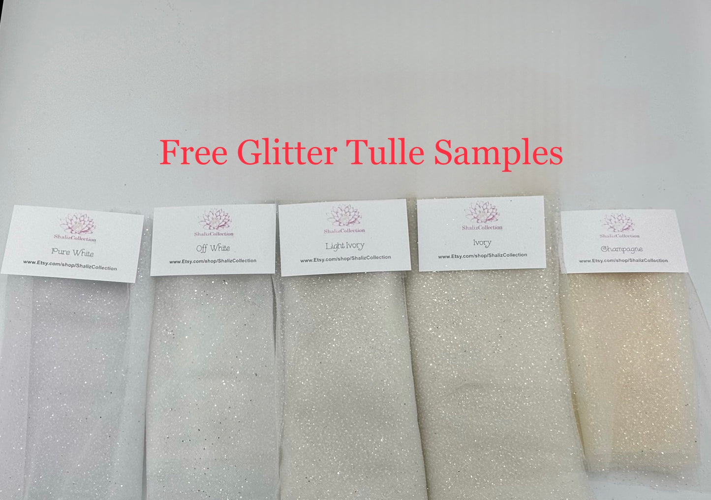 Our Swatch Samples are the perfect starting point to help you choose the perfect wedding veil for your big day.