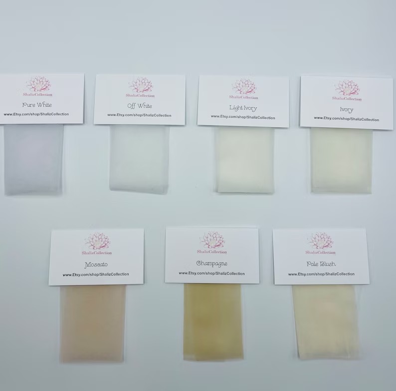 Gorgeous Wedding Lace Veil, Floral Veils for Brides, Soft Tulle Bridal Veils with Comb, free tulle sample