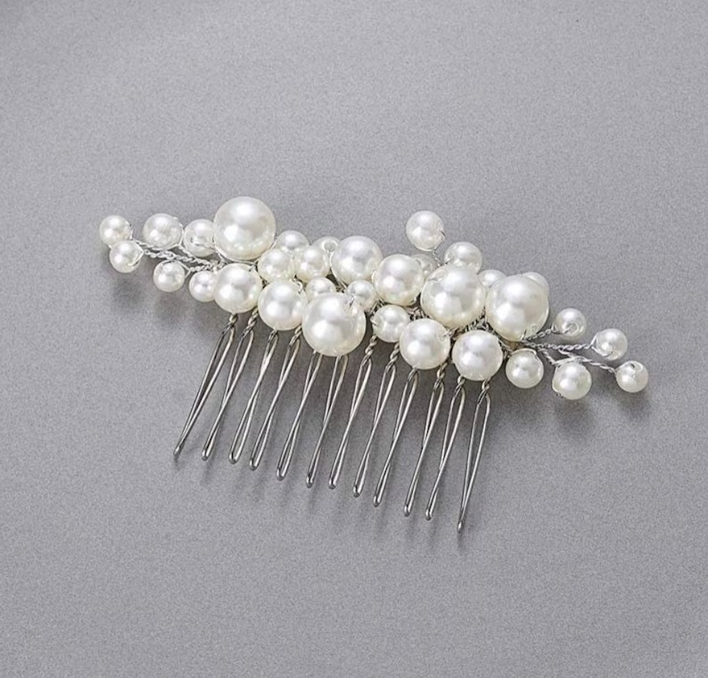 Crystal Bridal Comb Floral Rhinestone Wedding Comb Bridal Hair Comb Wedding hairpiece Wedding Hair Comb