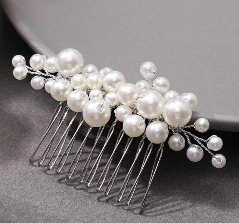 Crystal Bridal Comb Floral Rhinestone Wedding Comb Bridal Hair Comb Wedding hairpiece Wedding Hair Comb