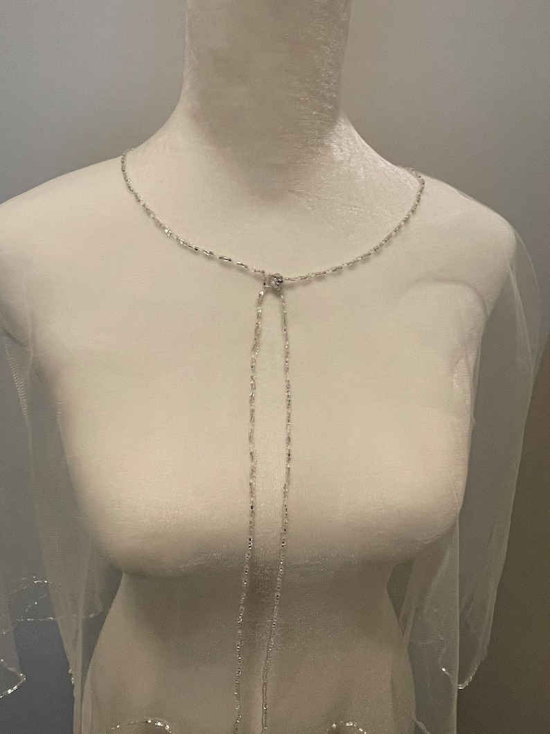 Beaded Capelet , Wedding Capelet, Crystal Beaded Cape, Wedding Cover Up, Bridal Cover, Bridal Topper, color samples