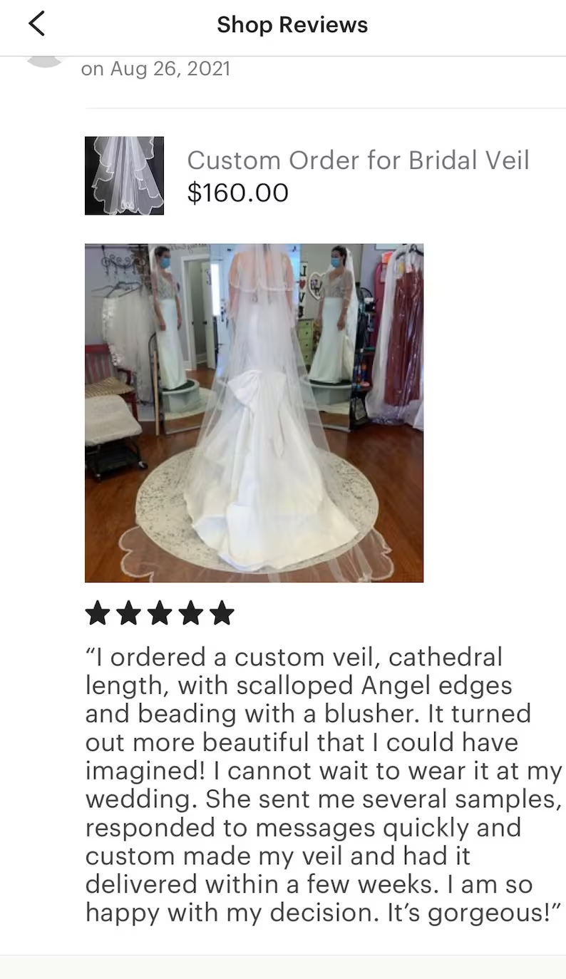 BD-102 Angel Cut Waterfall Beaded Wedding Veil