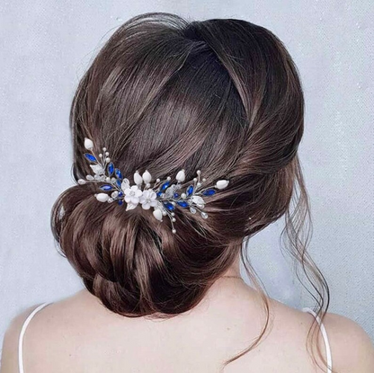 Crystal Bridal Comb Floral Rhinestone Wedding Comb Bridal Hair Comb Wedding hairpiece Wedding Hair Comb